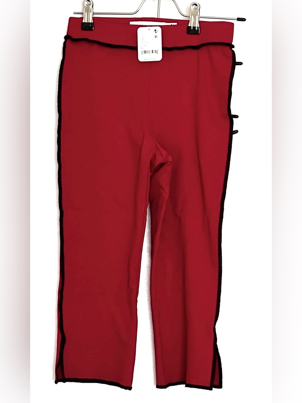 Eliza Faulkner x Free People Serena Leggings Red Size XS NWT